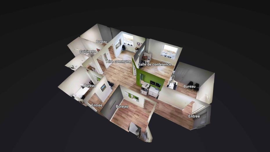 Bureau à louer - Location BCI